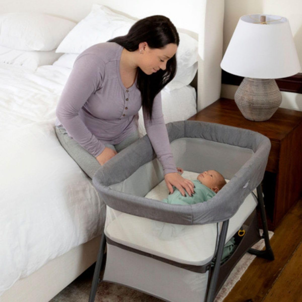 graco-side-by-side-reisebettchen-fossil-0-9-kg-beistellbett image 6