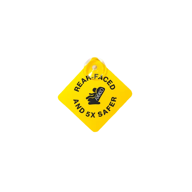 axkid-baby-an-bord-schild-auto-saugnapf-gelb image 1