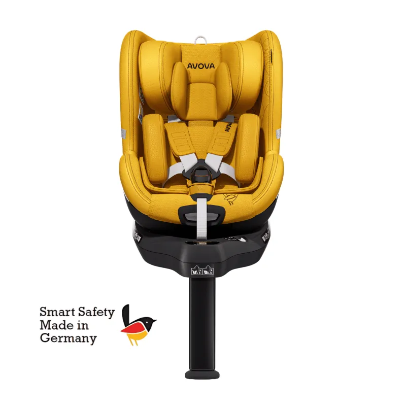 avova-alera-1-kindersitz-beach-yellow-360-i-size image 1