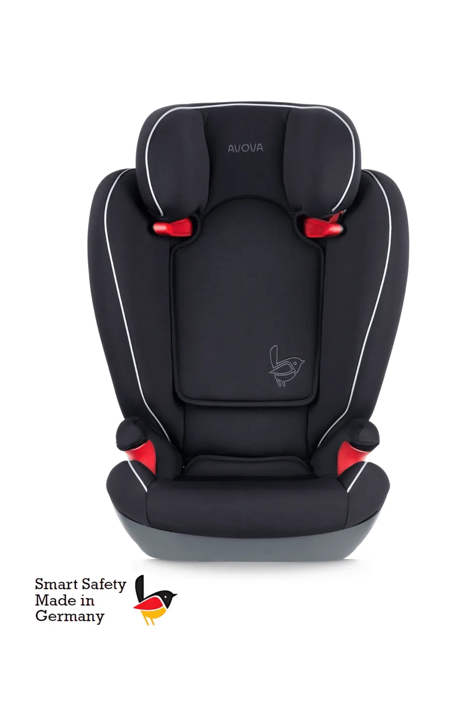 avova-star-kindersitz-pearl-black-ohne-isofix-100-150cm image 1
