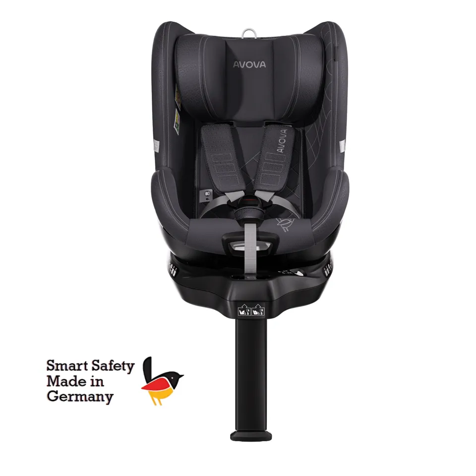 avova-sperber-x-61-kindersitz-polar-grey-i-size-mit-isofix image 1