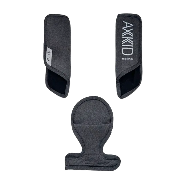 axkid-minikid-3-gurtschoner-set-3-teilig-granite-melange image 1