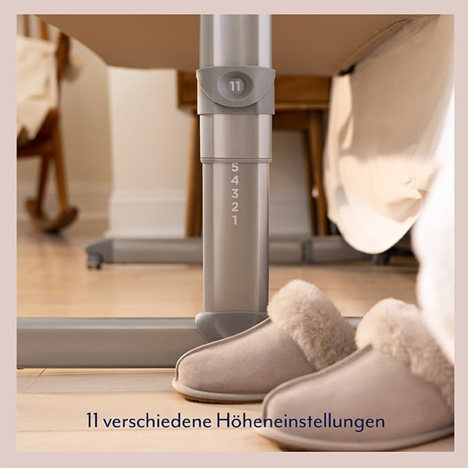 graco-sweet2sleep-beistellbett-wiege-ab-geburt-haferflockenmode image 8
