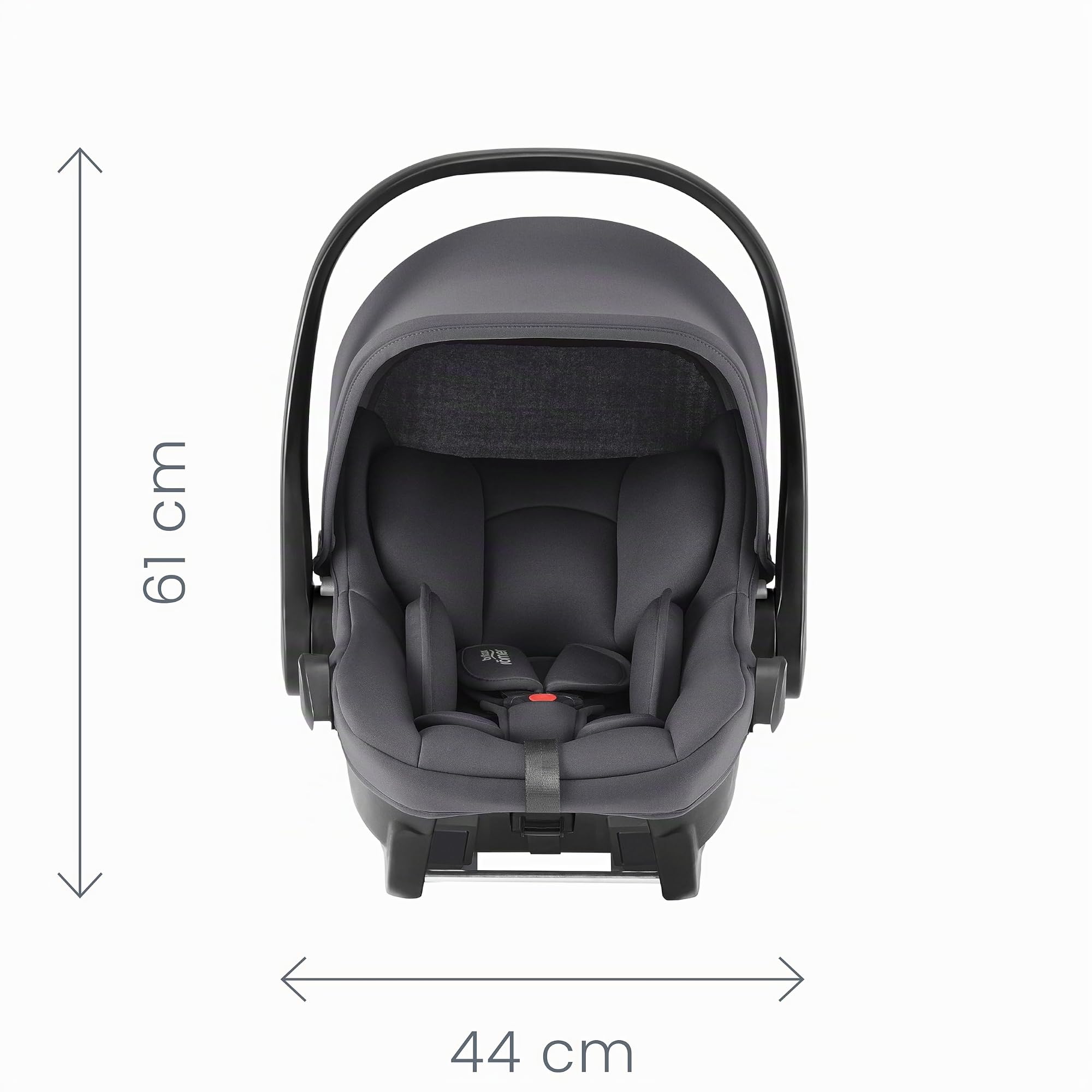 britax-r-mer-baby-safe-core-babyschale-midnight-grey-ab-geburt image 4