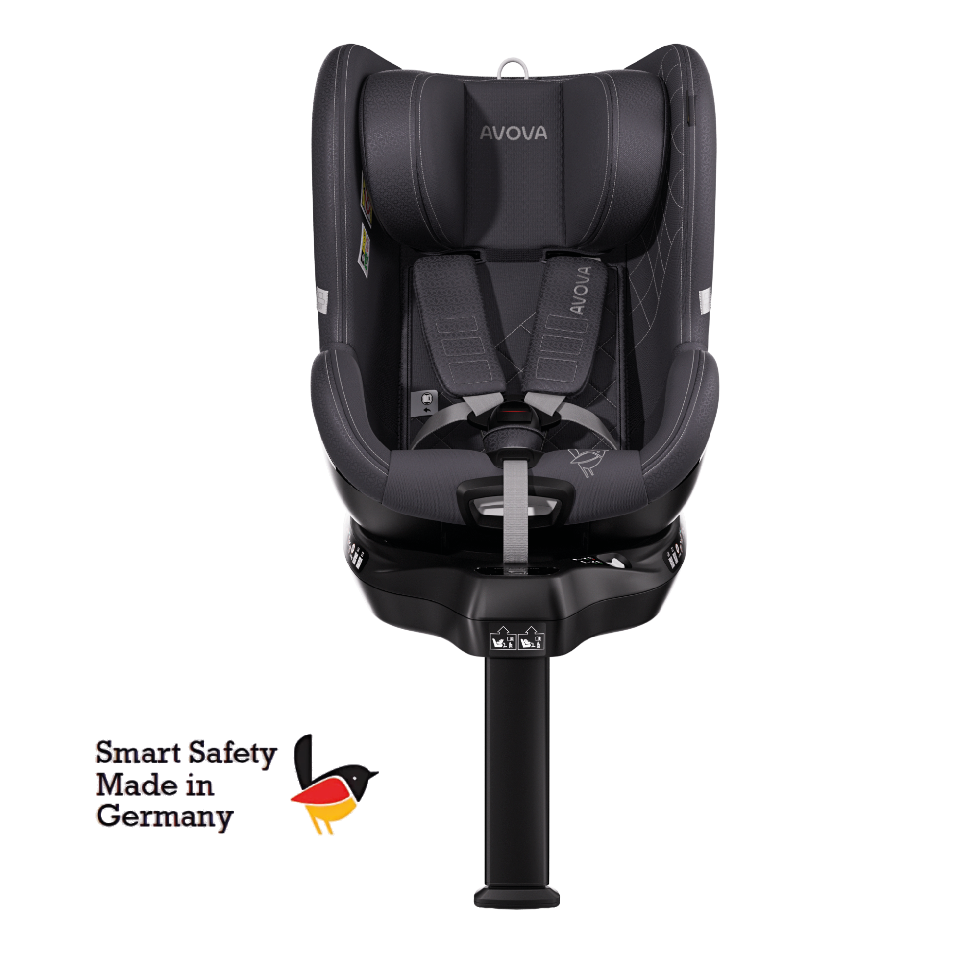 avova-sperber-x-61-kindersitz-polar-grey-i-size-mit-isofix image 1