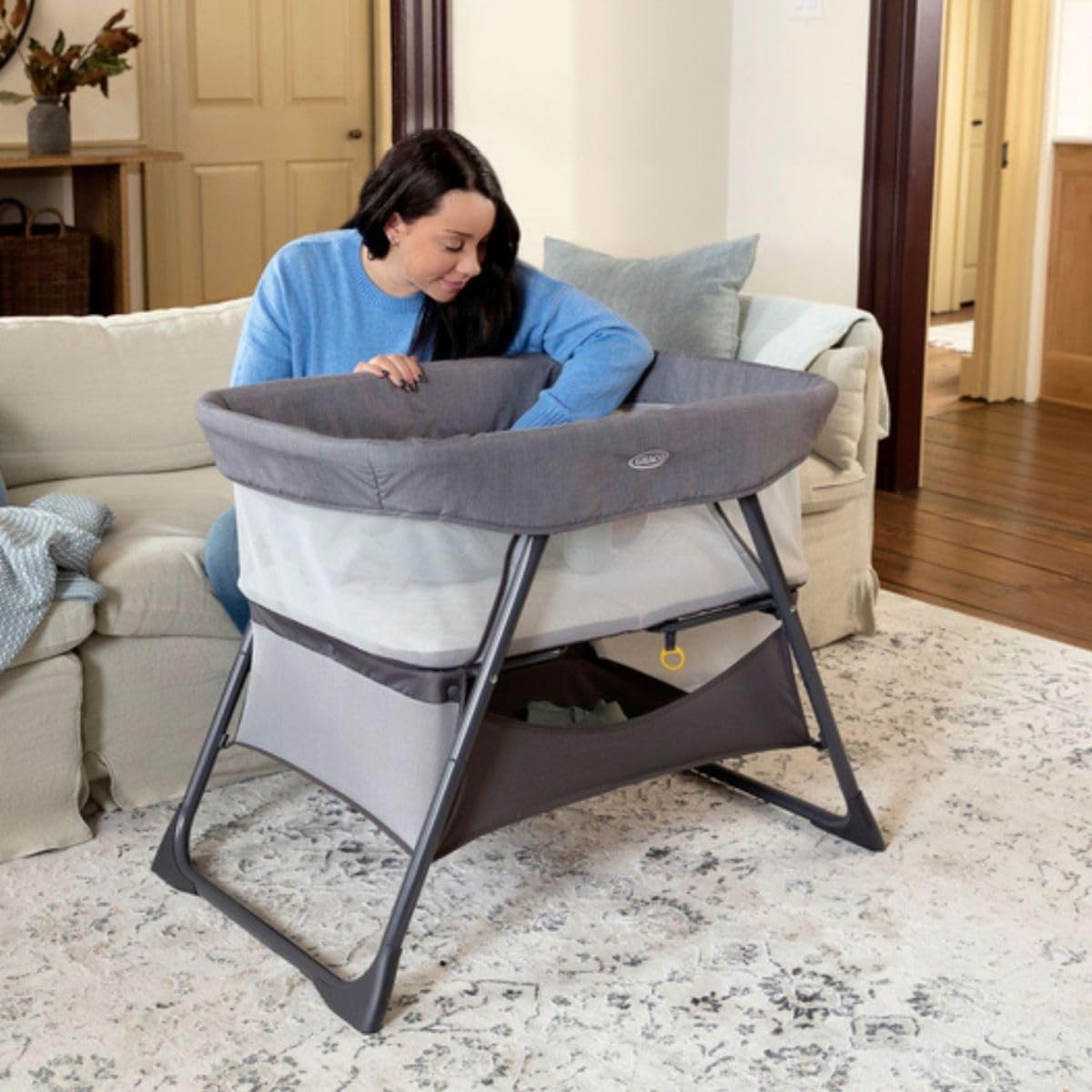 graco-side-by-side-reisebettchen-fossil-0-9-kg-beistellbett image 3