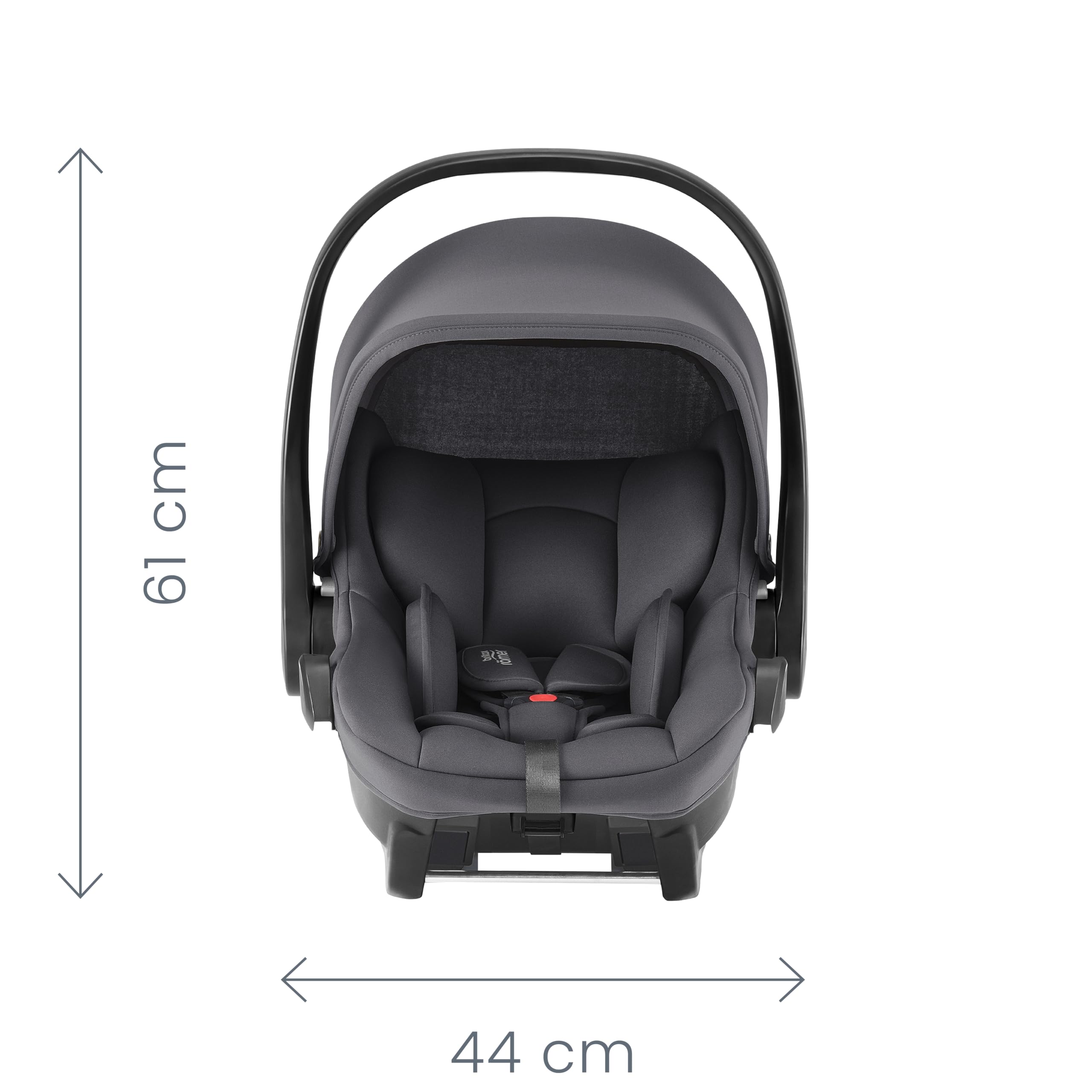 britax-r-mer-baby-safe-core-babyschale-frost-grey-ab-geburt image 4