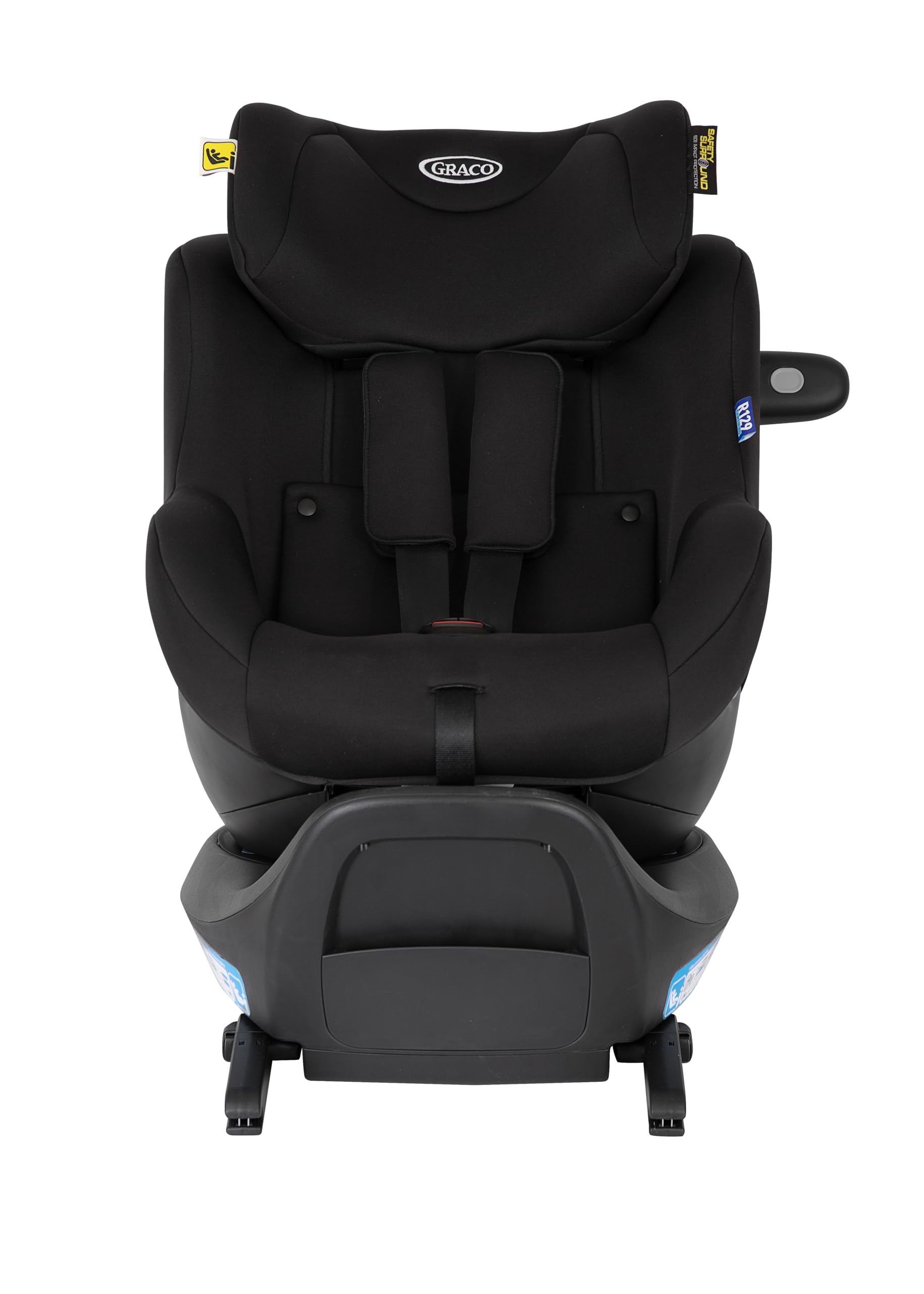 graco-snuggo-i-size-kindersitz-midnight-40-105-cm-mit-basis-drehbar image 3
