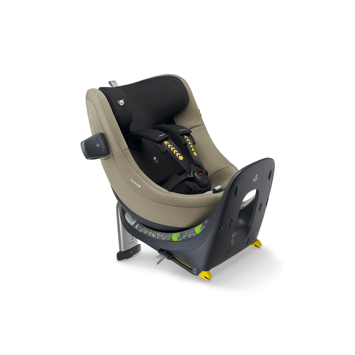 swandoo-marie-5-i-size-kindersitz-limette-sesamgrau-reboarder image 3