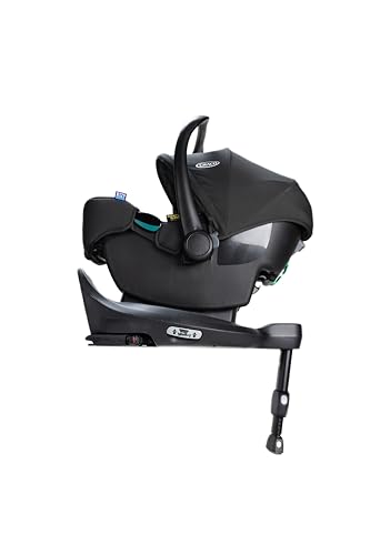 graco-snuglite-i-size-babyschale-midnight-mit-snugturn-basis image 7