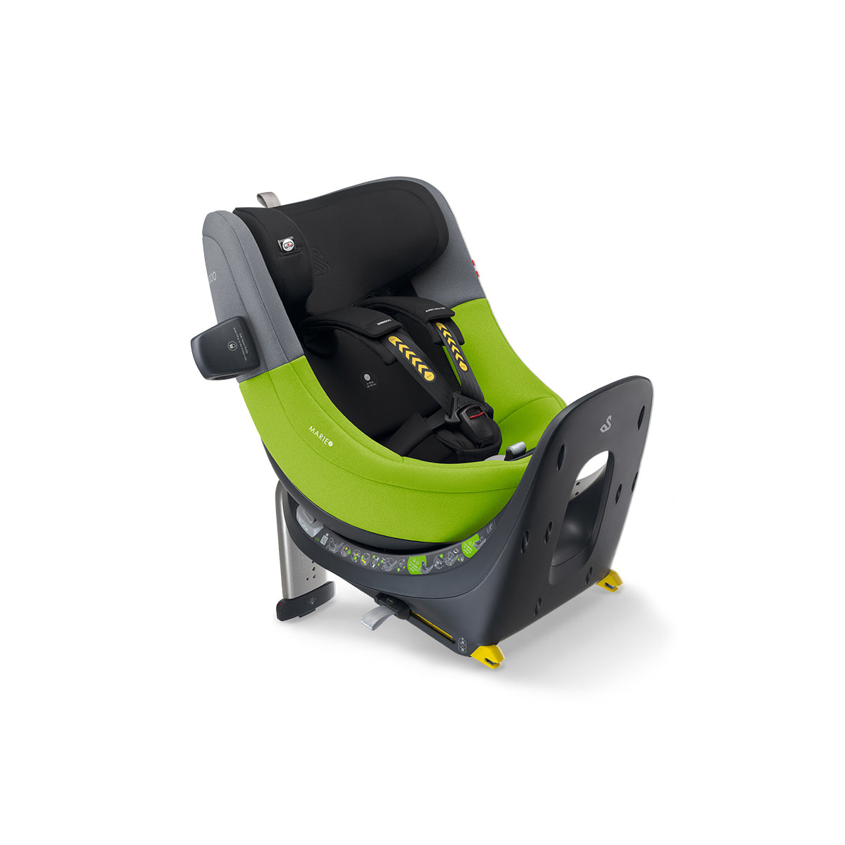 swandoo-marie-5-i-size-kindersitz-limette-sesamgrau-reboarder image 1