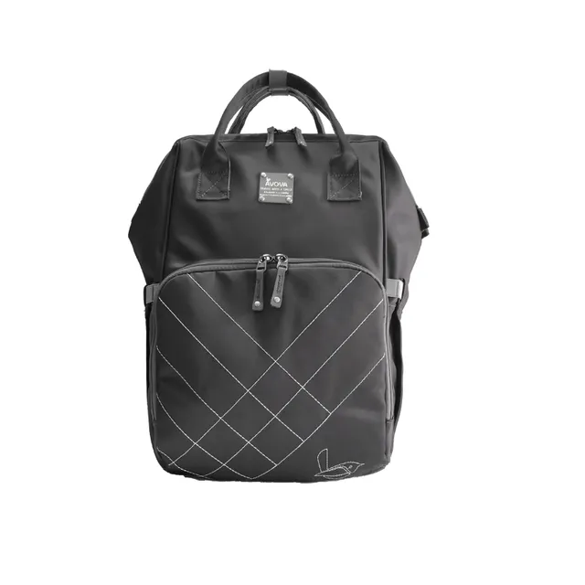 avova-city-ranger-wickeltasche-rucksack-grey-mommy-bag image 1