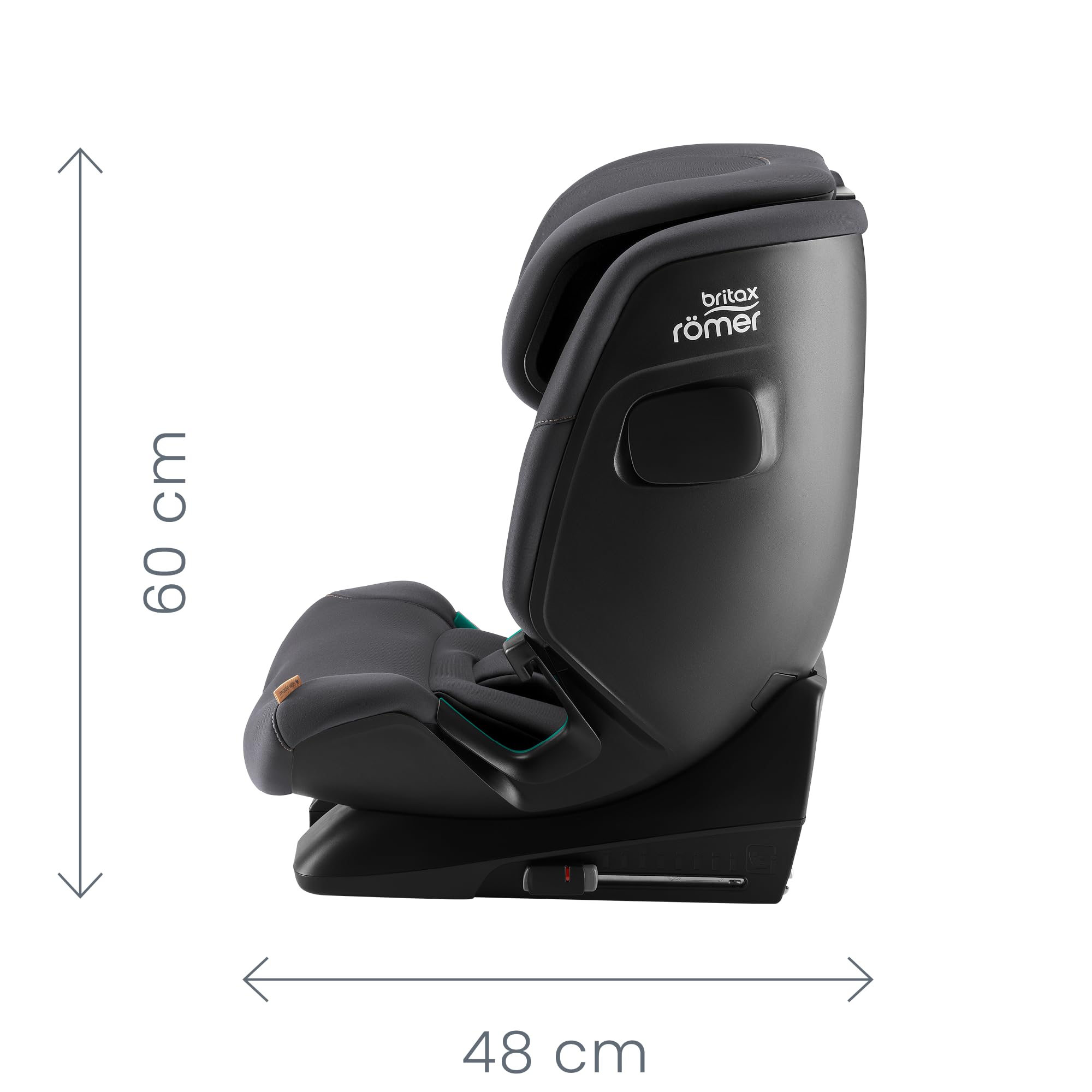 britax-r-mer-advansafix-2-z-line-kindersitz-space-black-76-150-cm image 3