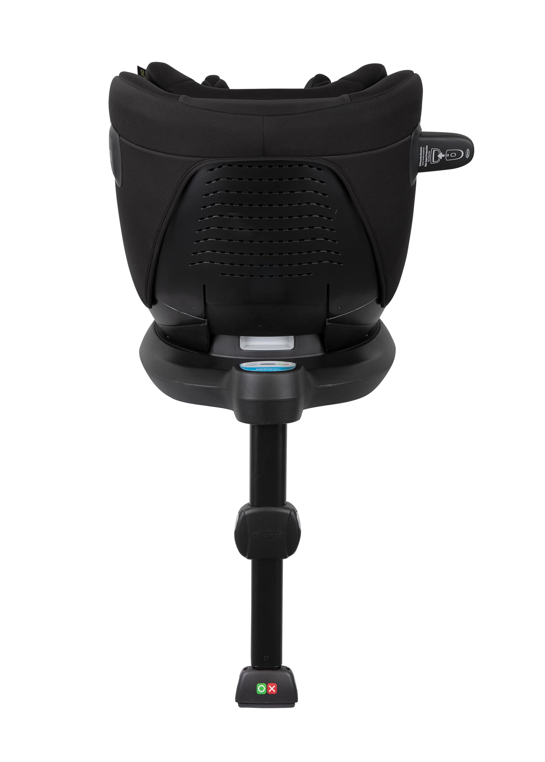 graco-snuggo-i-size-kindersitz-midnight-40-105-cm-mit-basis-drehbar image 4
