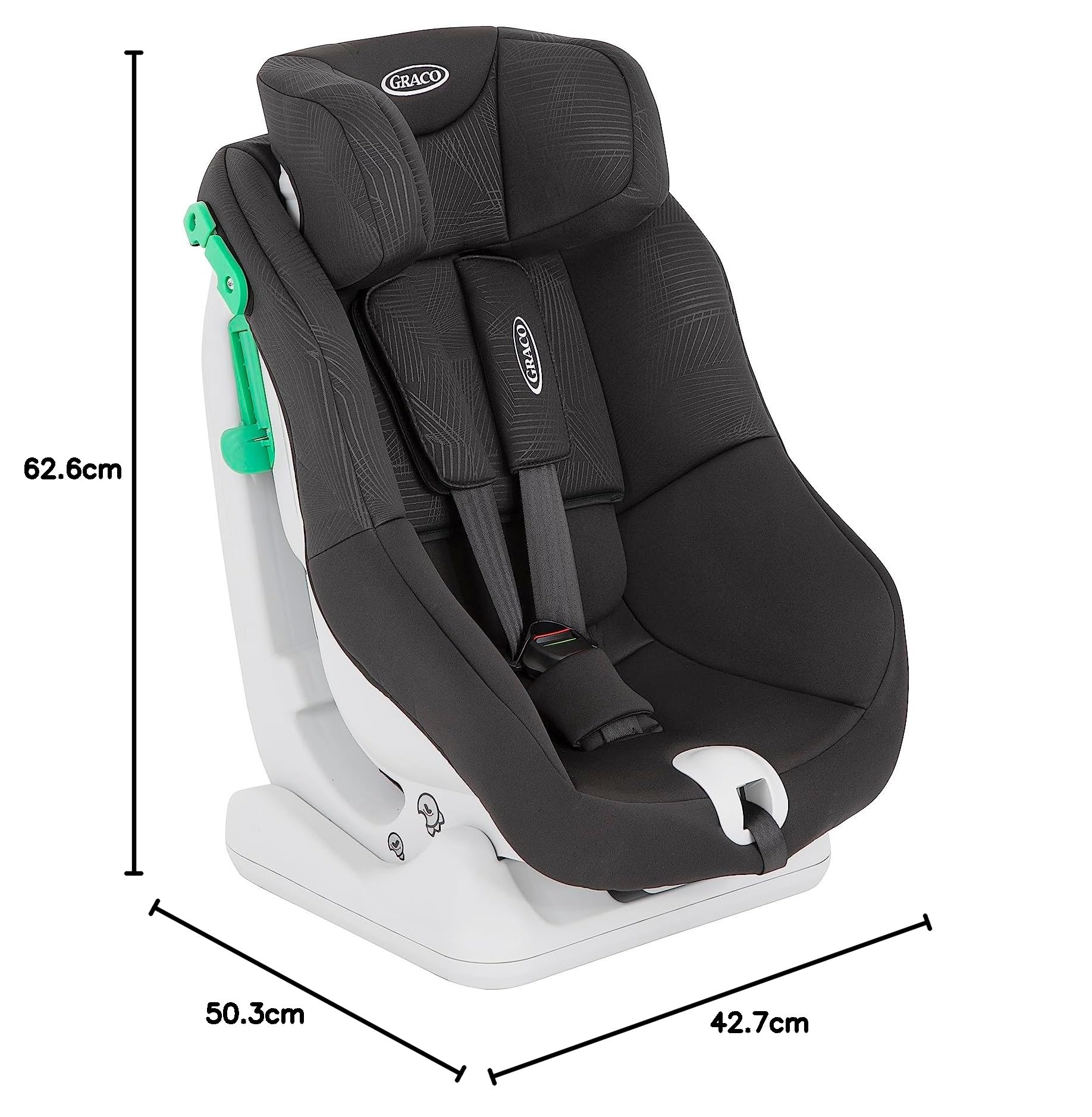graco-extend-lx-r129-reboarder-40-105-cm-midnight-5-punkt-gurt image 5