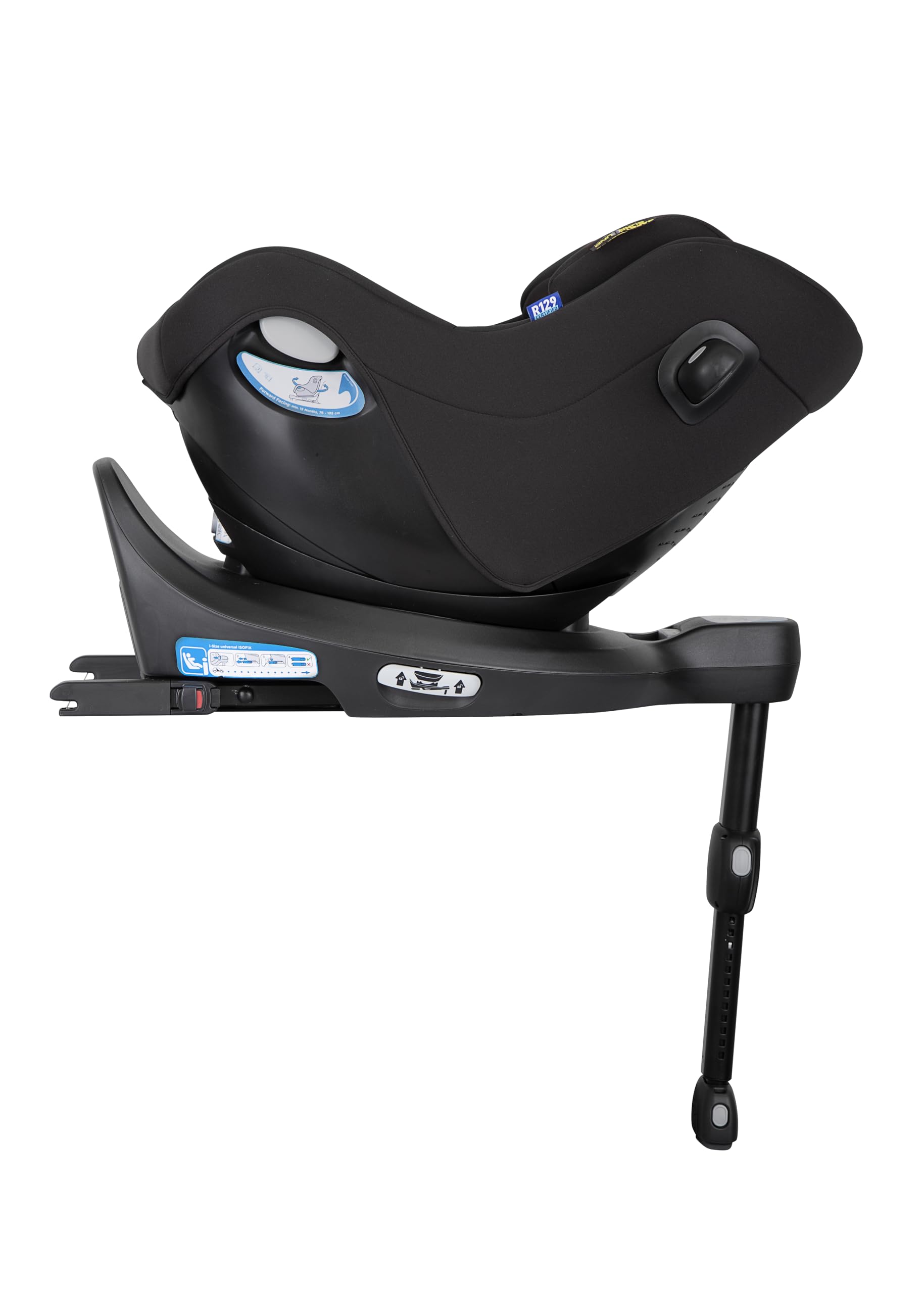 graco-snuggo-i-size-kindersitz-midnight-40-105-cm-mit-basis-drehbar image 2