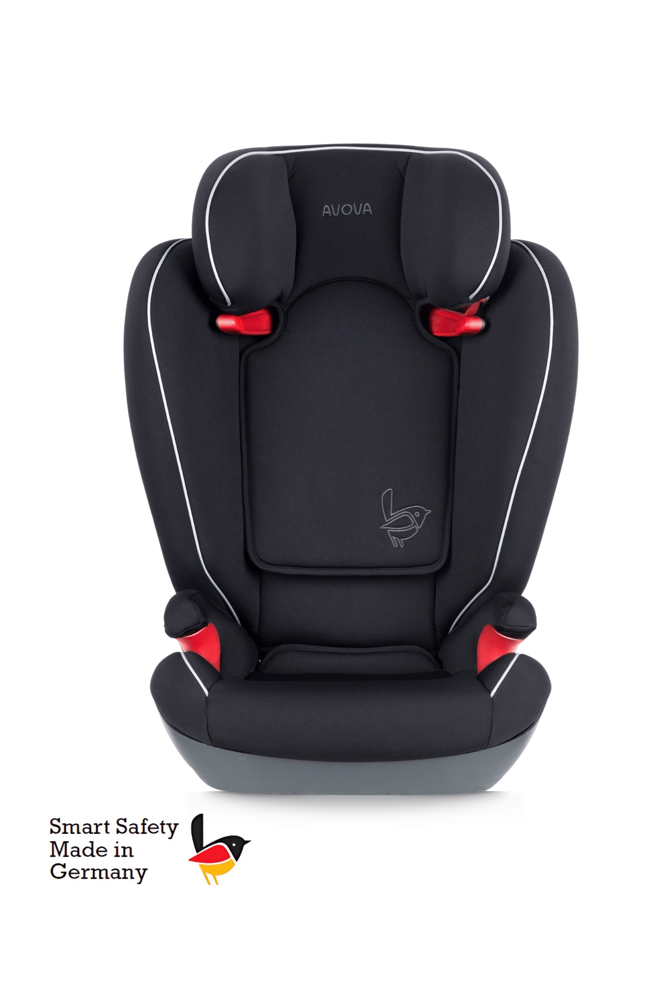 avova-star-kindersitz-pearl-black-ohne-isofix-100-150cm image 1