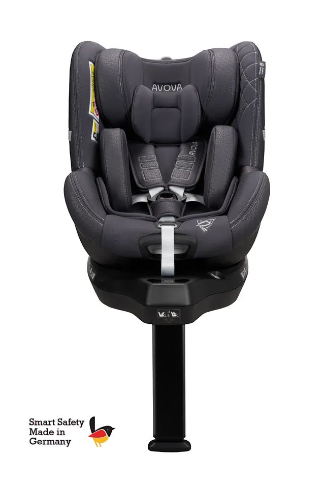 avova-sperber-x-kindersitz-polar-grey-360-i-size image 1