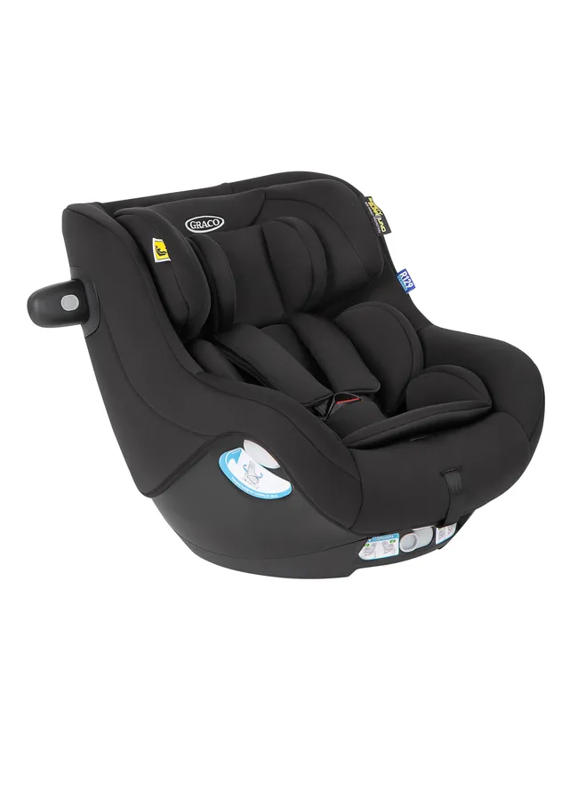 graco-snuggo-i-size-kindersitz-midnight-40-105-cm-mit-basis-drehbar image 1