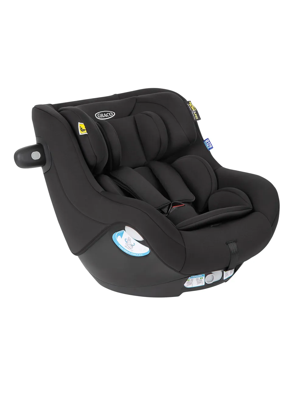 graco-snuggo-i-size-kindersitz-midnight-40-105-cm-mit-basis-drehbar image 1